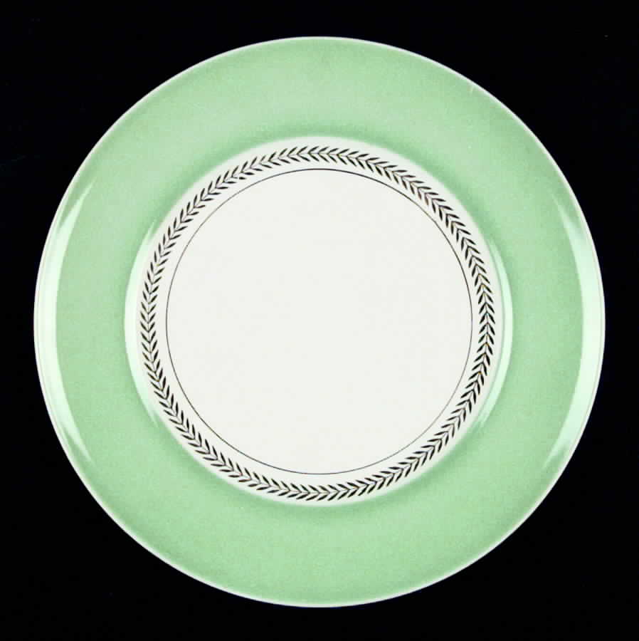 Federal Aqua Green Dinner Plate by Limoges-American-1