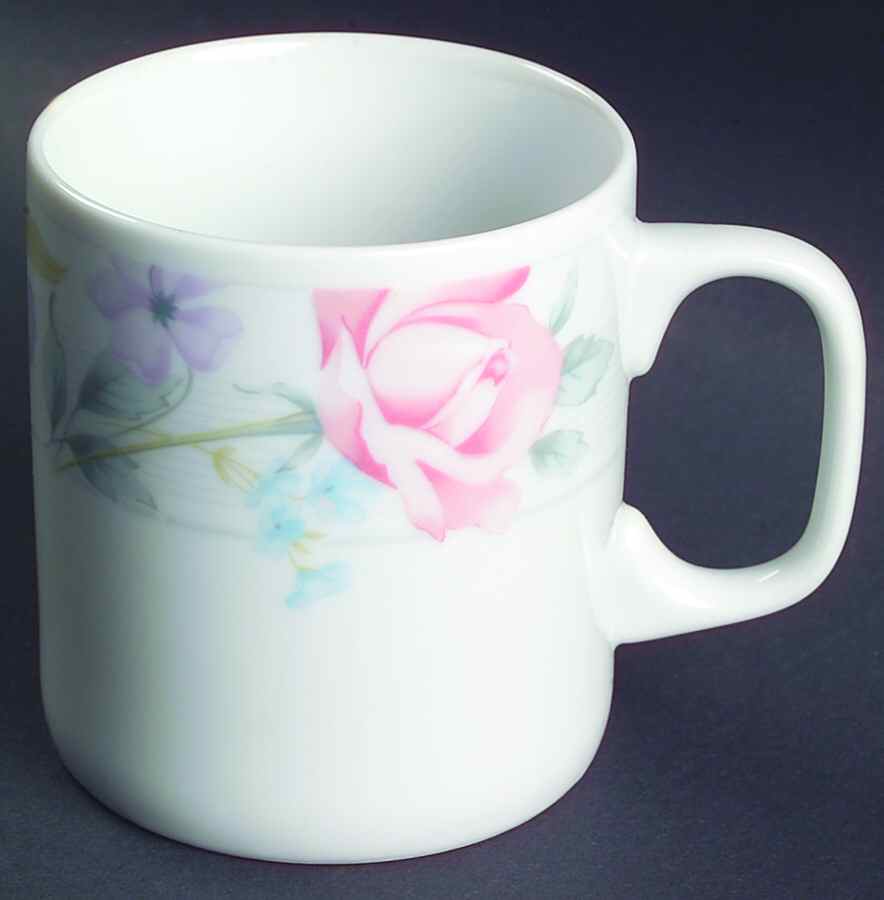 Flowers Mug by Limoges-American-1