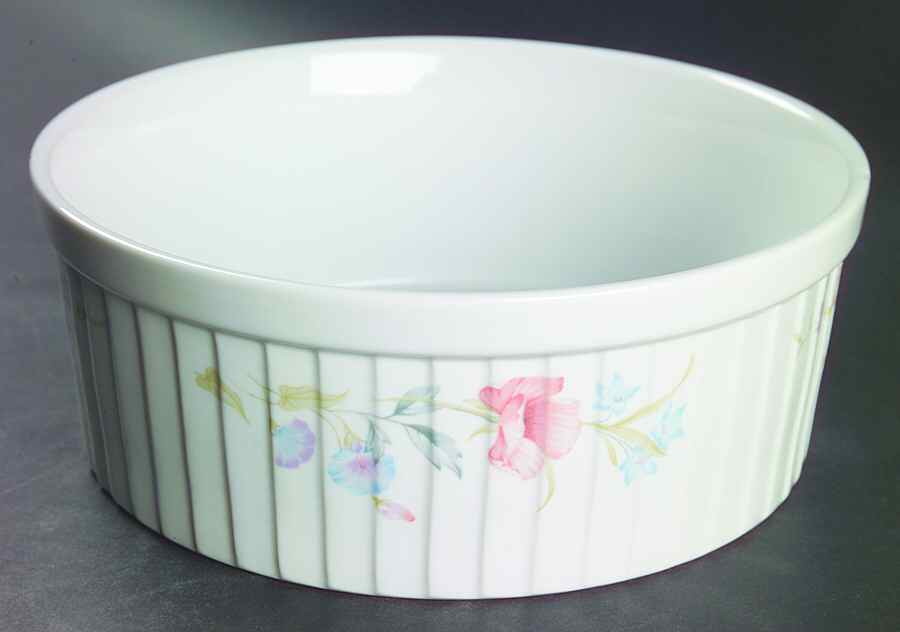 Flowers 8" Souffle by Limoges-American-1