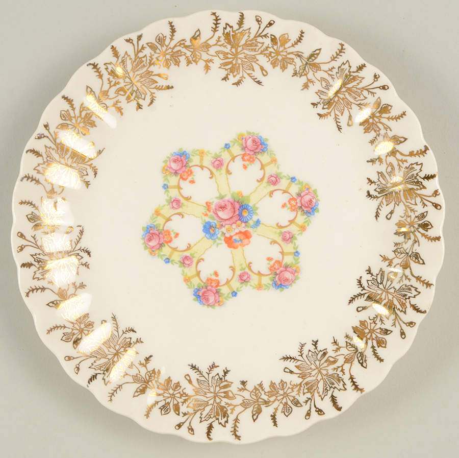 Fortune Bread & Butter Plate by Limoges-American-1