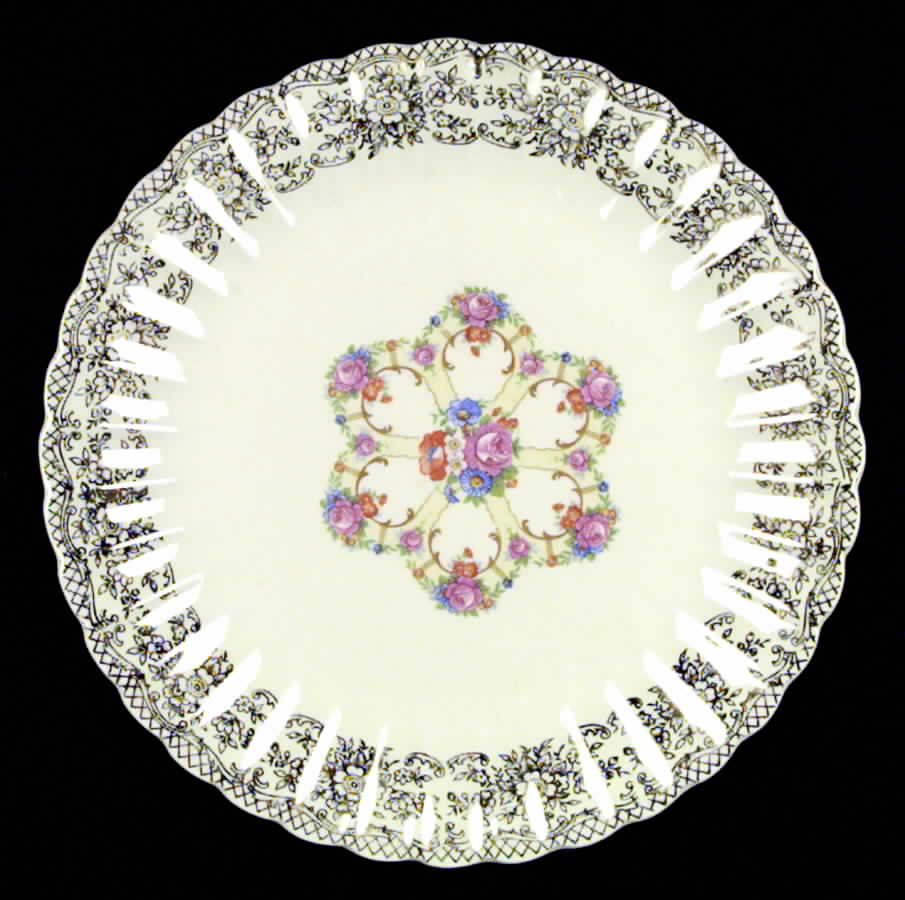 Fortune (Fil #TCS518) Dinner Plate by Limoges-American-1