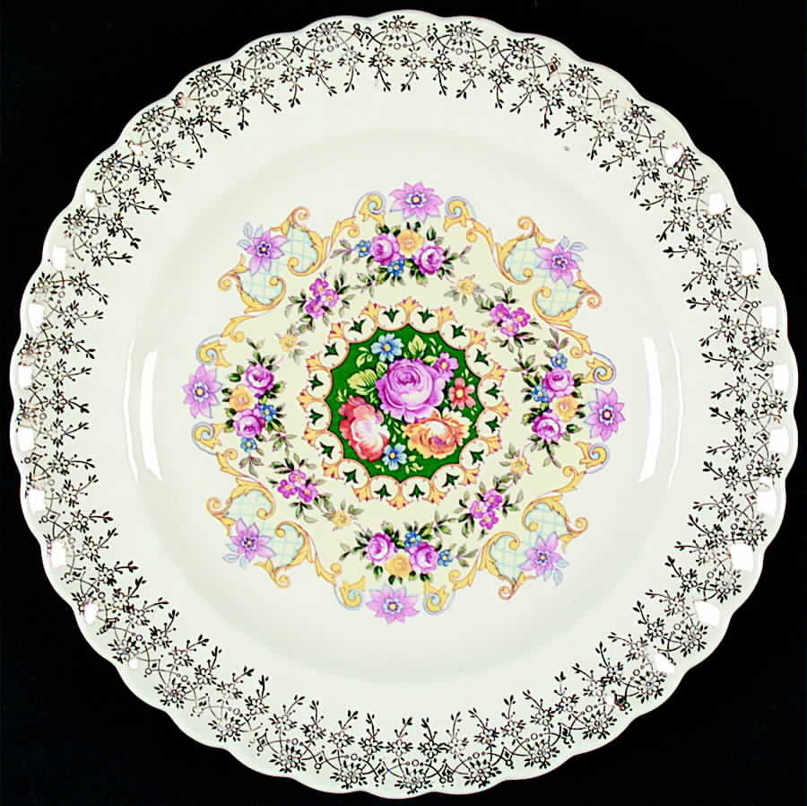 Good Housekeeping (Rim, Light Cream) Luncheon Plate by Limoges-American-1