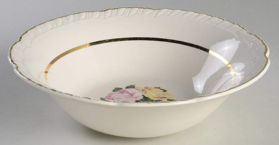 Janis 9" Round Vegetable Bowl by Limoges-American-1