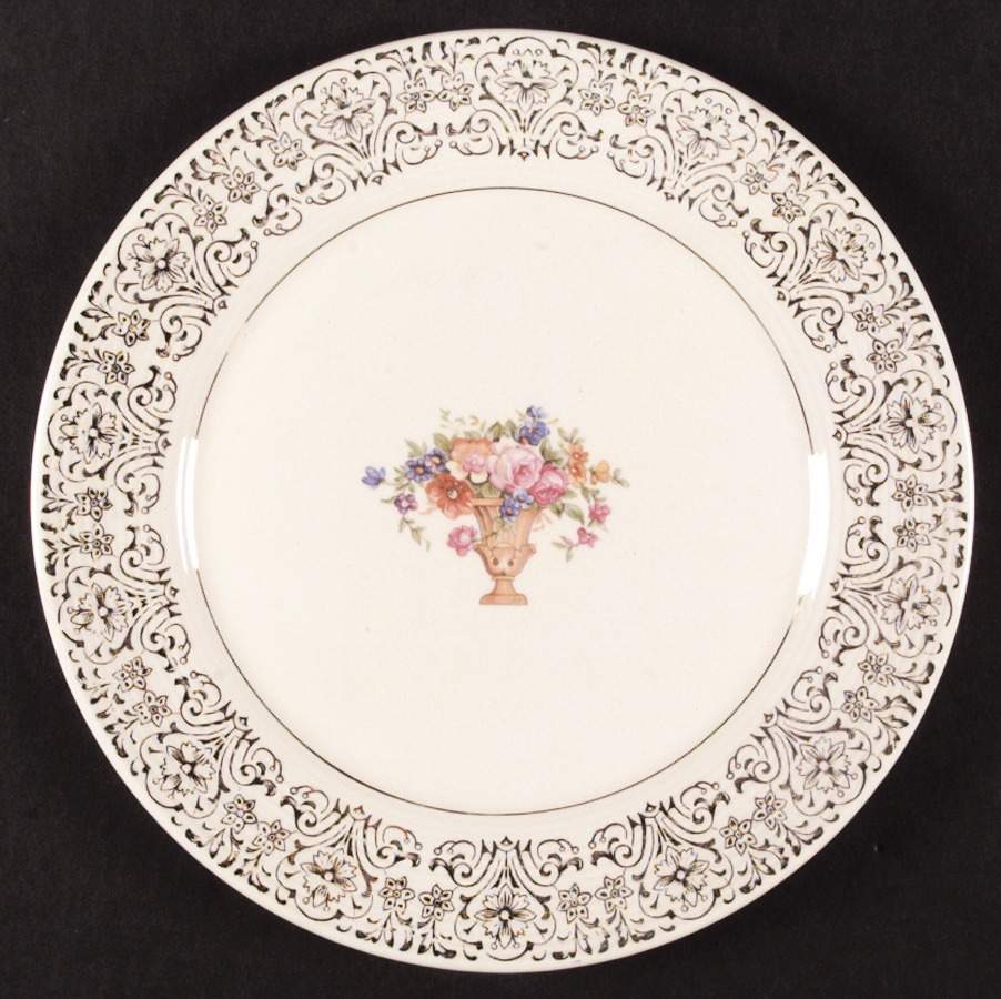 Juliet Dinner Plate by Limoges-American-1