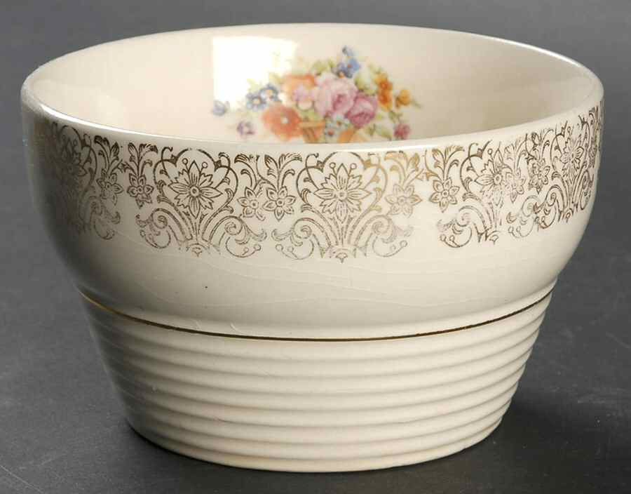 Juliet Cranberry Bowl by Limoges-American-1
