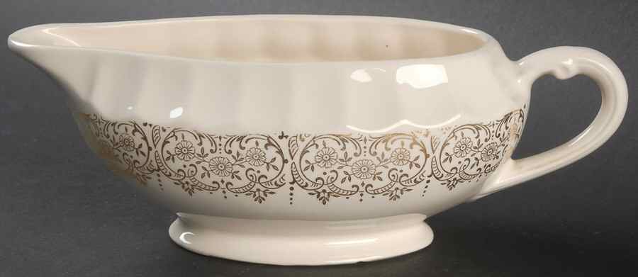Le Fleur Rouge Gravy Boat by Limoges-American-1