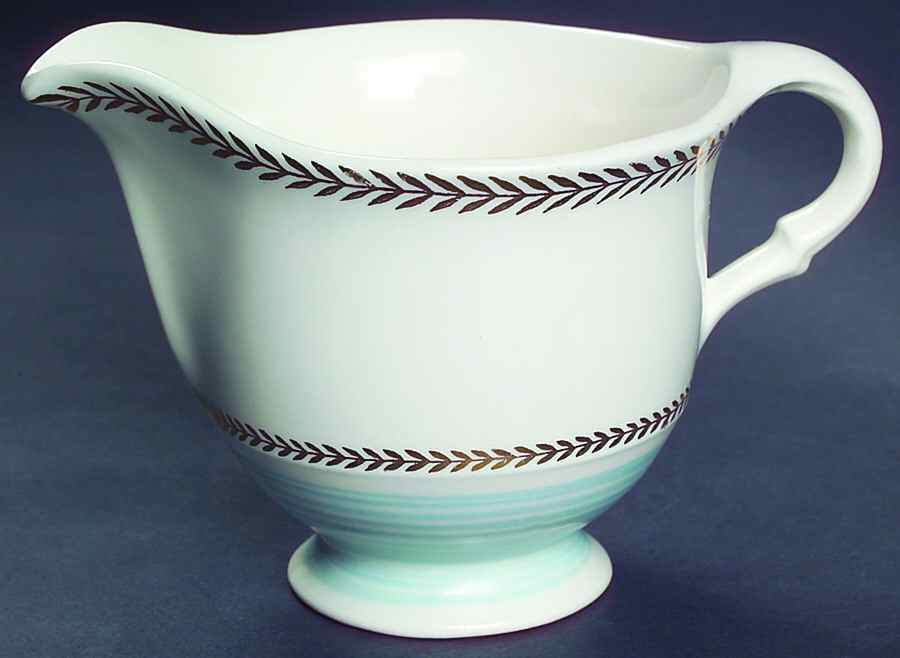 Lyceum Blue Creamer by Limoges-American-1