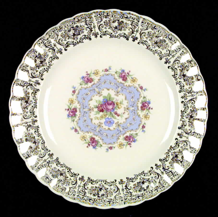 Lyric Dinner Plate by Limoges-American-1