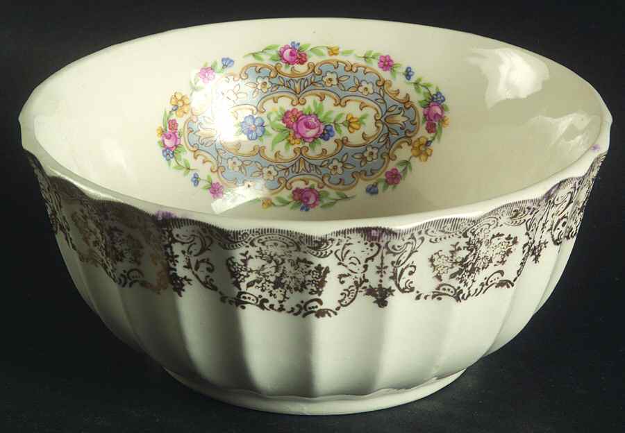 Lyric Cranberry Bowl by Limoges-American-1