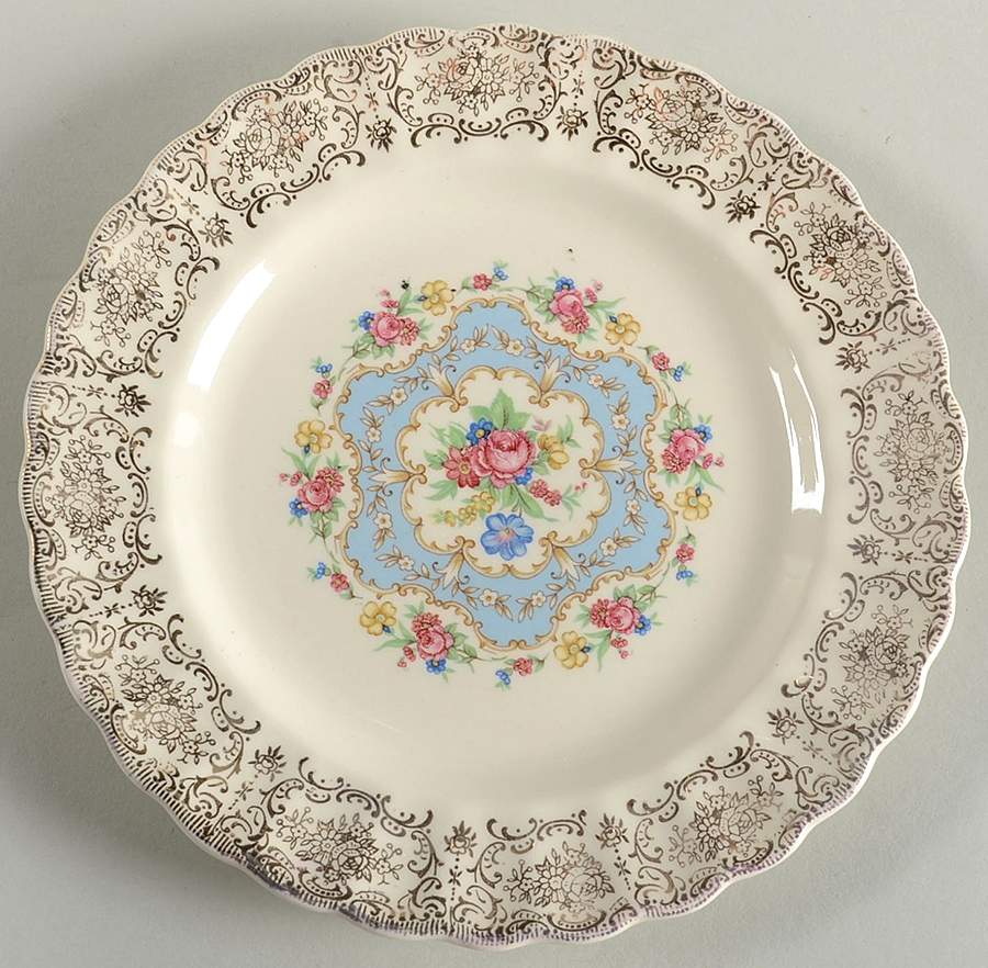 Lyric Salad Plate by Limoges-American-1