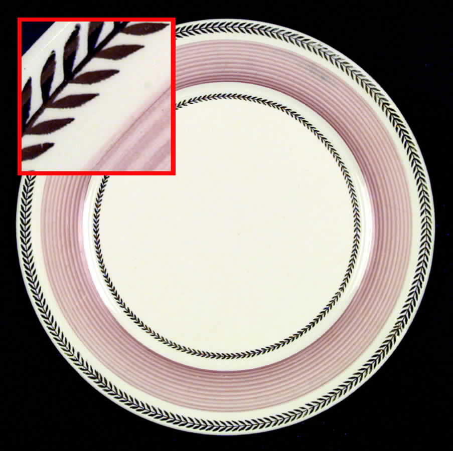Lyceum Rose Dinner Plate by Limoges-American-1