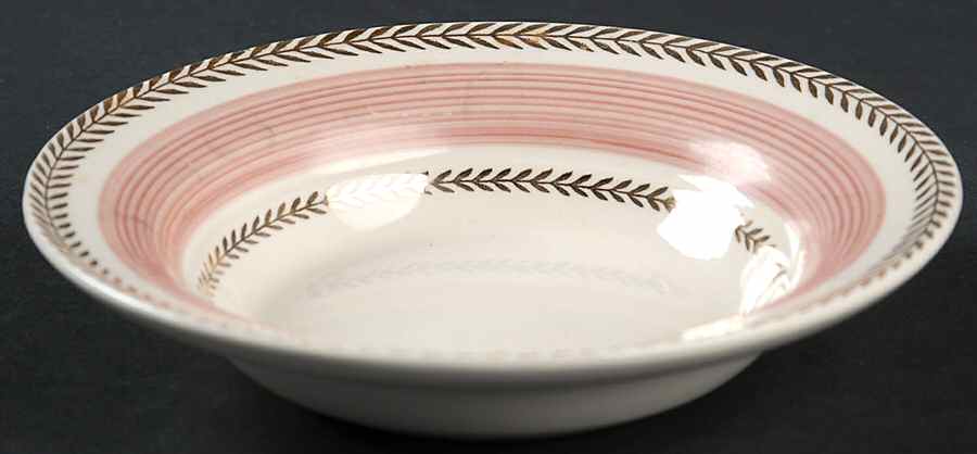 Lyceum Rose Fruit/Dessert (Sauce) Bowl by Limoges-American-1