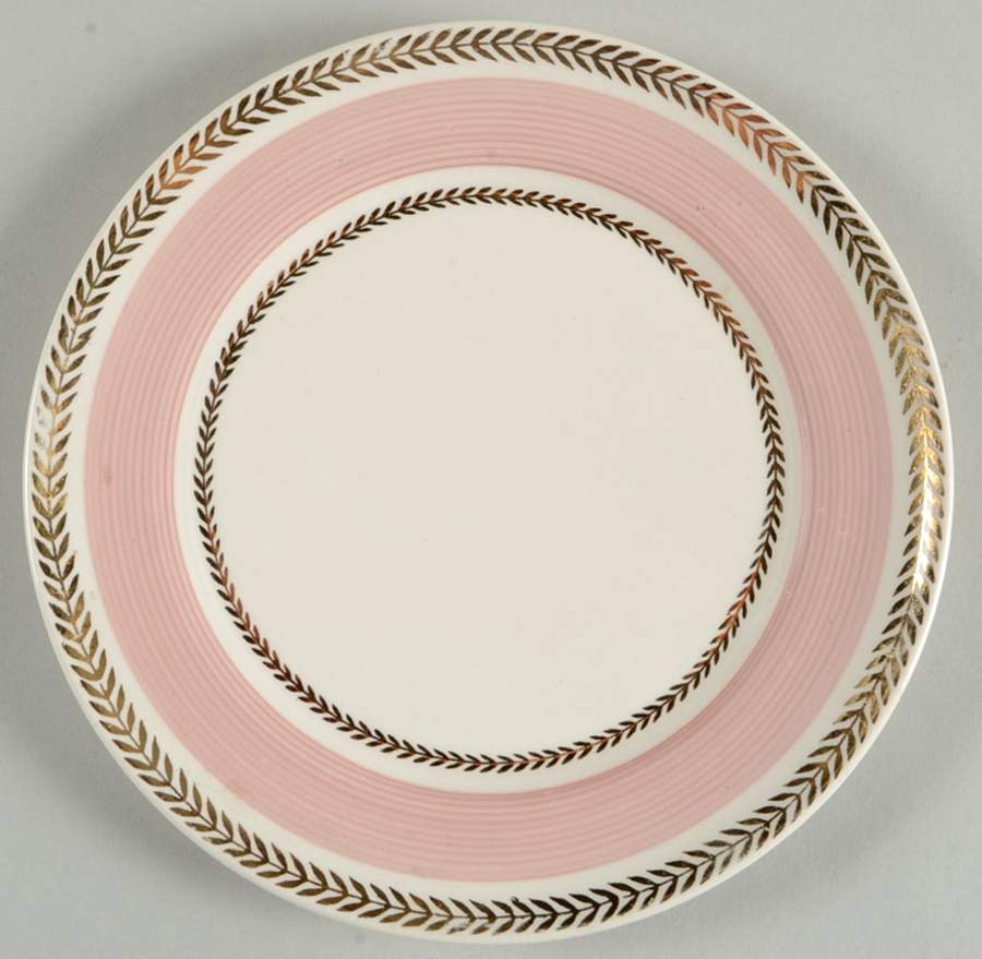 Lyceum Rose Salad Plate by Limoges-American-1