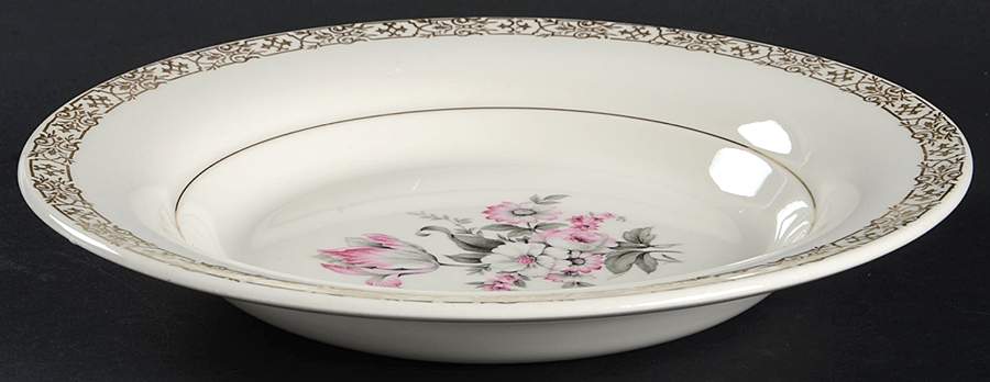 Masterpiece Rim Soup Bowl by Limoges-American-1