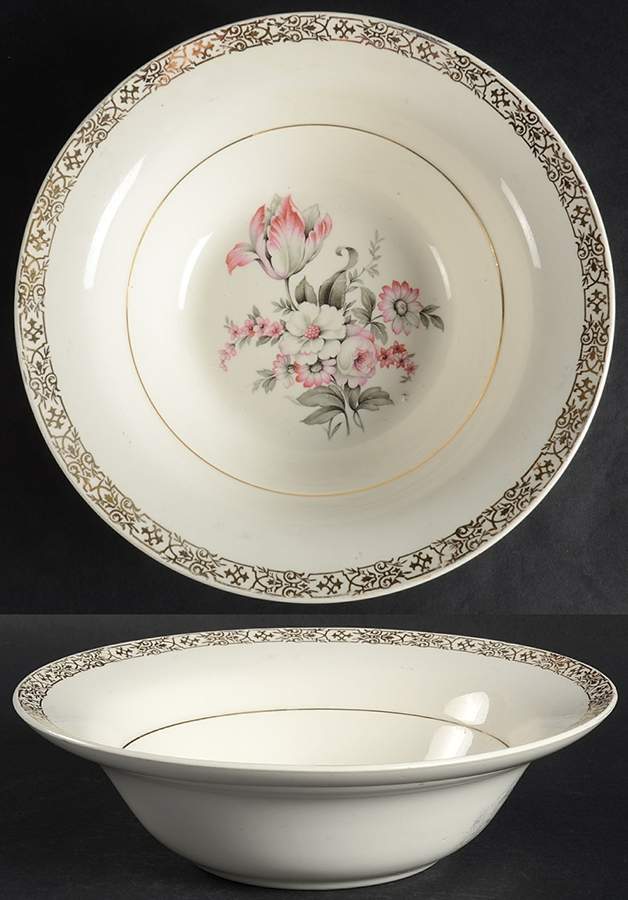 Masterpiece 9" Round Vegetable Bowl by Limoges-American-1