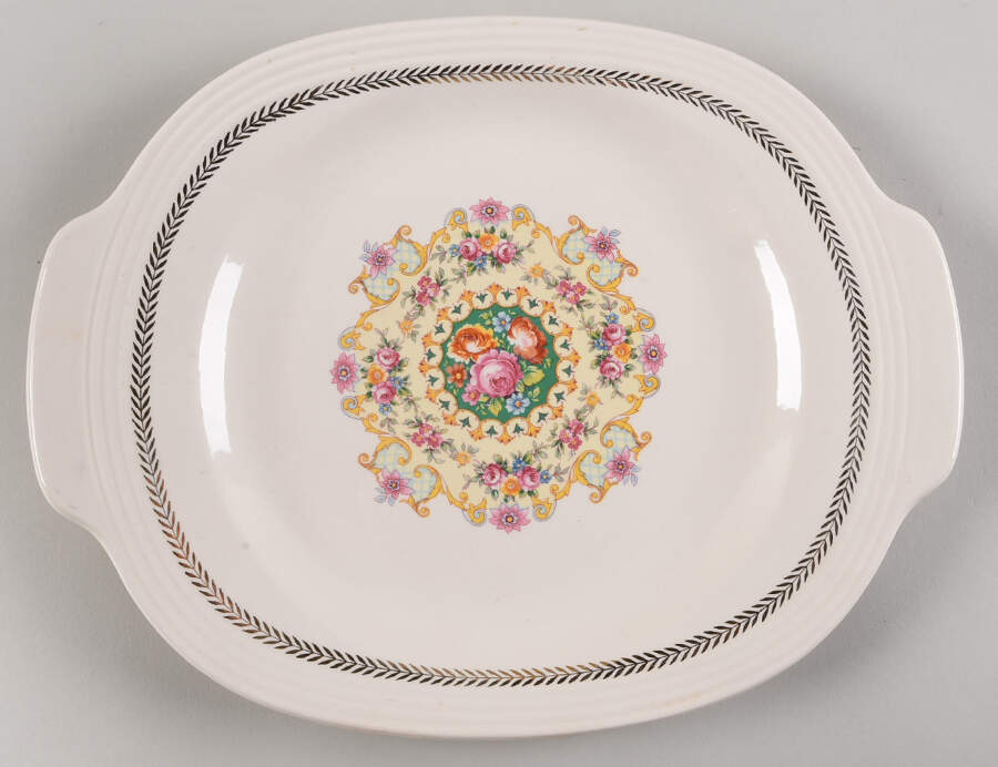 Melody 13" Oval Serving Platter by Limoges-American-1