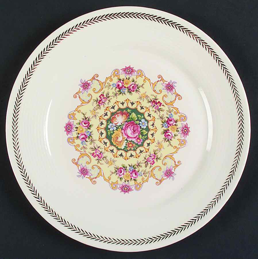 Melody Dinner Plate by Limoges-American-1