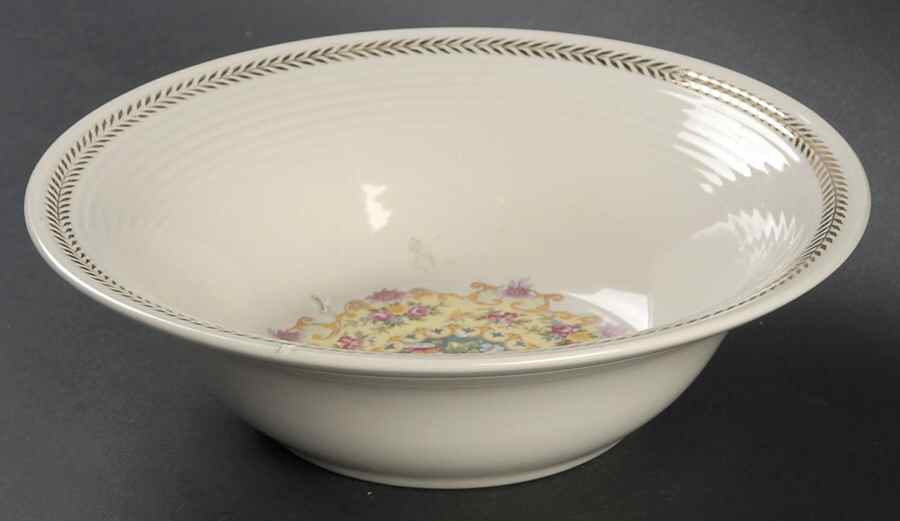 Melody 8" Round Vegetable Bowl by Limoges-American-1