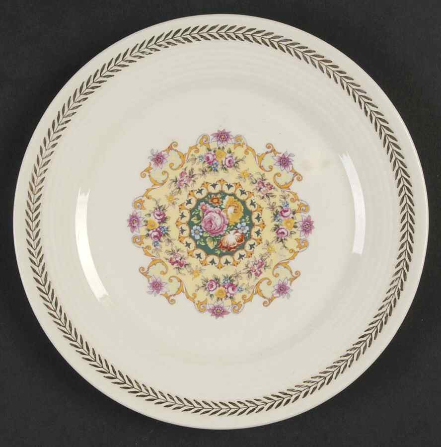 Melody Salad Plate by Limoges-American-1