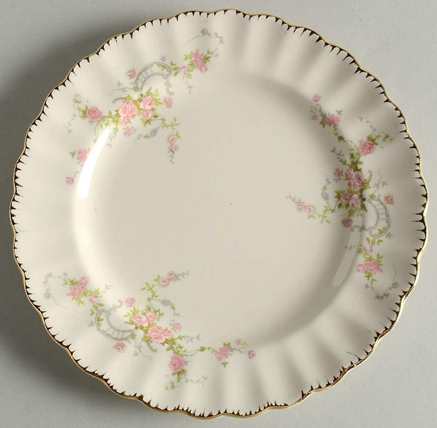 Nancy Rose Salad Plate by Limoges-American-1