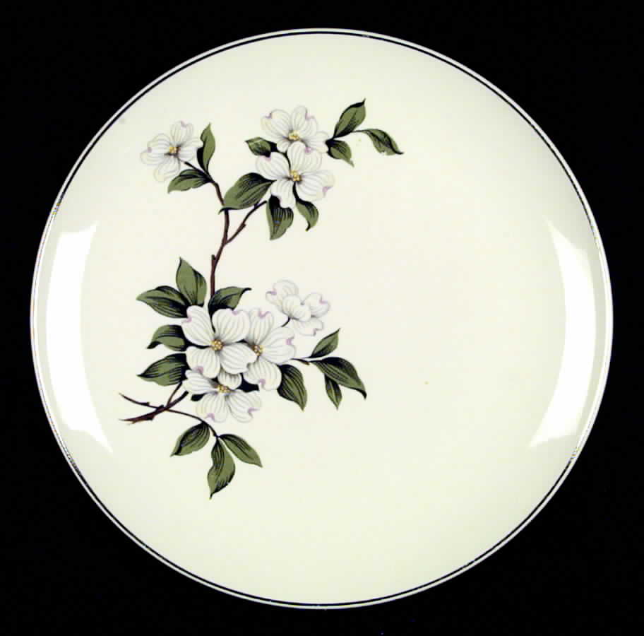 New Dogwood Dinner Plate by Limoges-American-1
