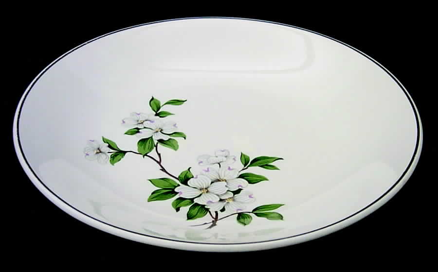 New Dogwood Coupe Soup Bowl by Limoges-American-1