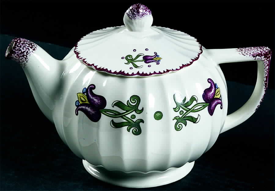 Old Dutch Teapot & Lid by Limoges-American-1