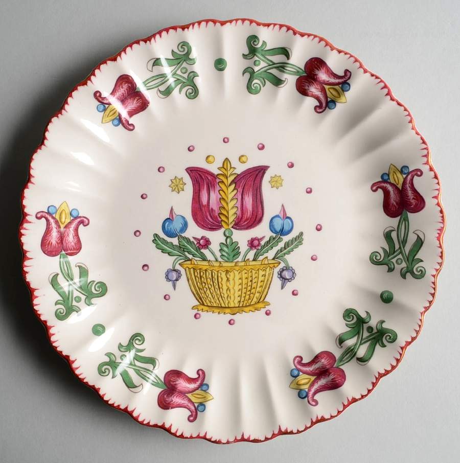 Old Dutch Luncheon Plate by Limoges-American-1