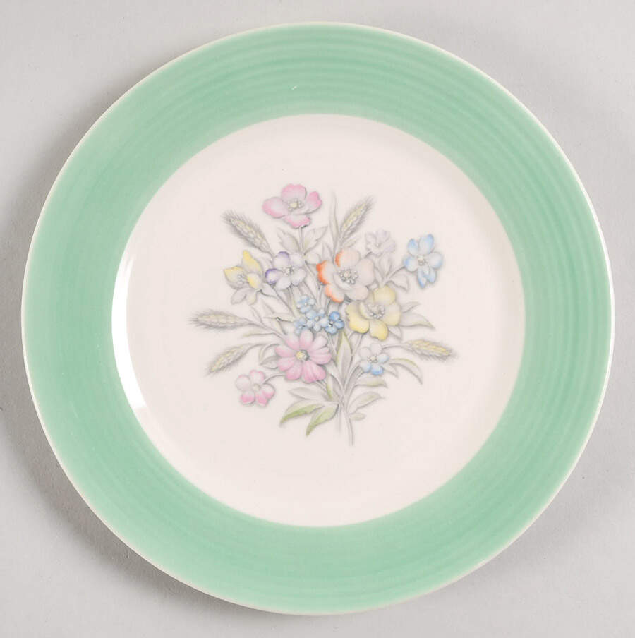 Oslo Green Salad Plate by Limoges-American-1