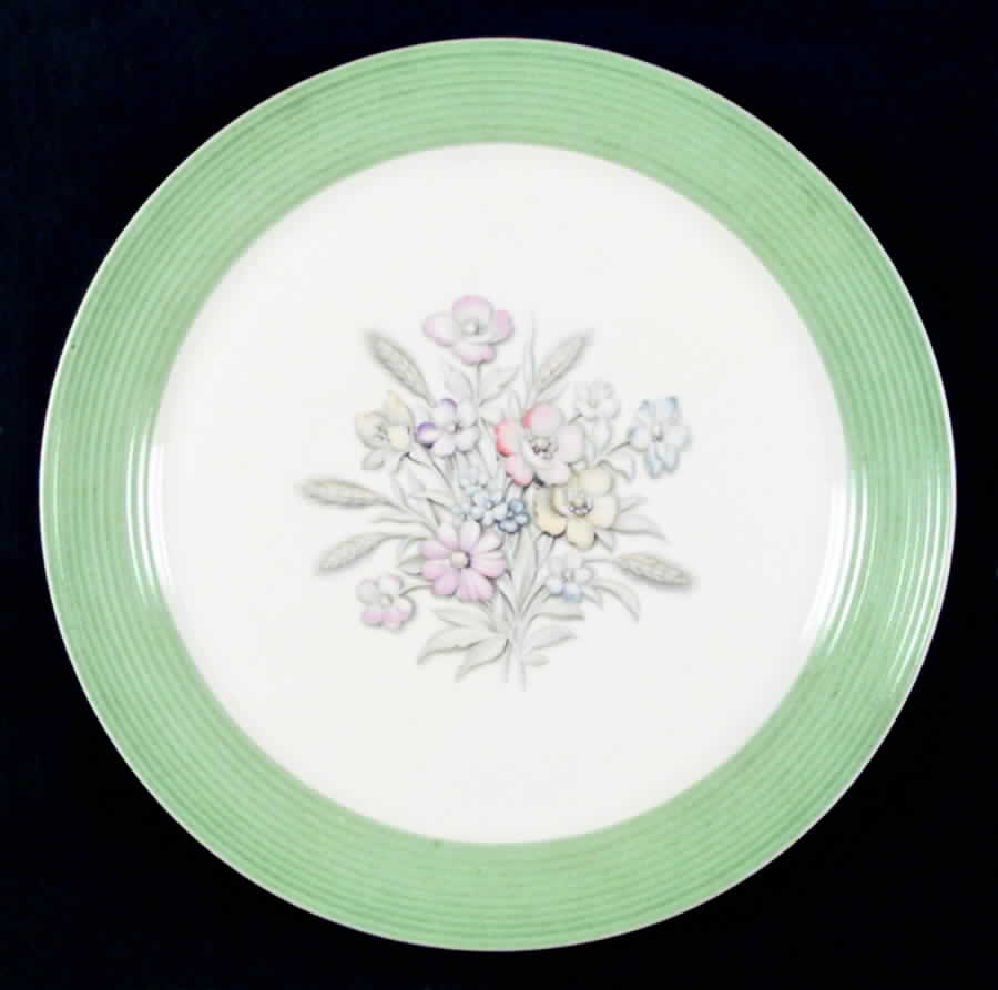 Oslo Green Dinner Plate by Limoges-American-1