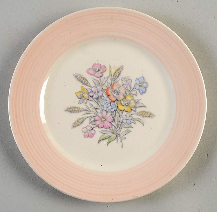Oslo Pink Salad Plate by Limoges-American-1