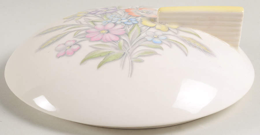 Oslo Yellow Lid for Round Vegetable by Limoges-American-1