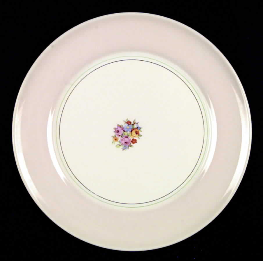 Pink Blush Dinner Plate by Limoges-American-1