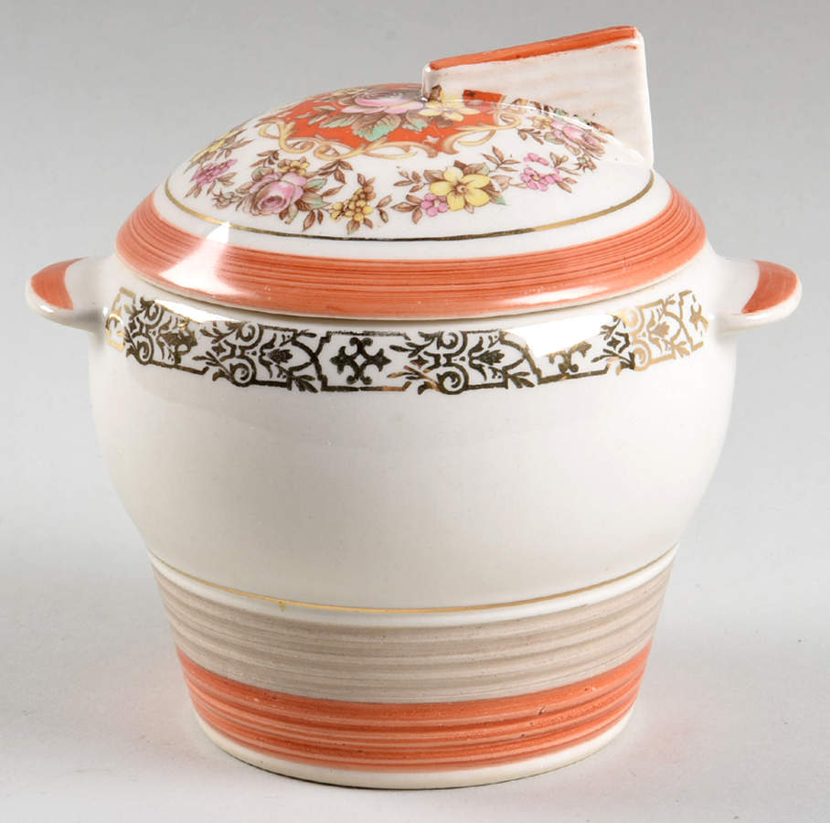 Prince Charles Sugar Bowl & Lid by Limoges-American-1