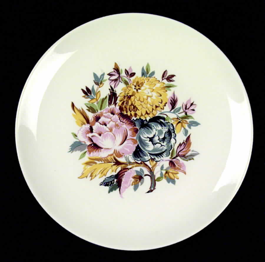 Regency Bouquet Dinner Plate by Limoges-American-1