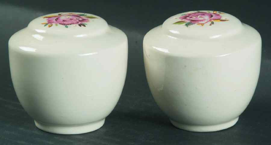 Regency Bouquet Salt & Pepper Set by Limoges-American-1