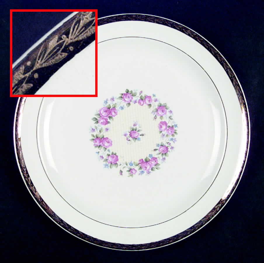 The Regency Luncheon Plate by Limoges-American-1