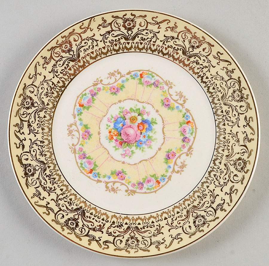 Royal Delight Bread & Butter Plate by Limoges-American-1