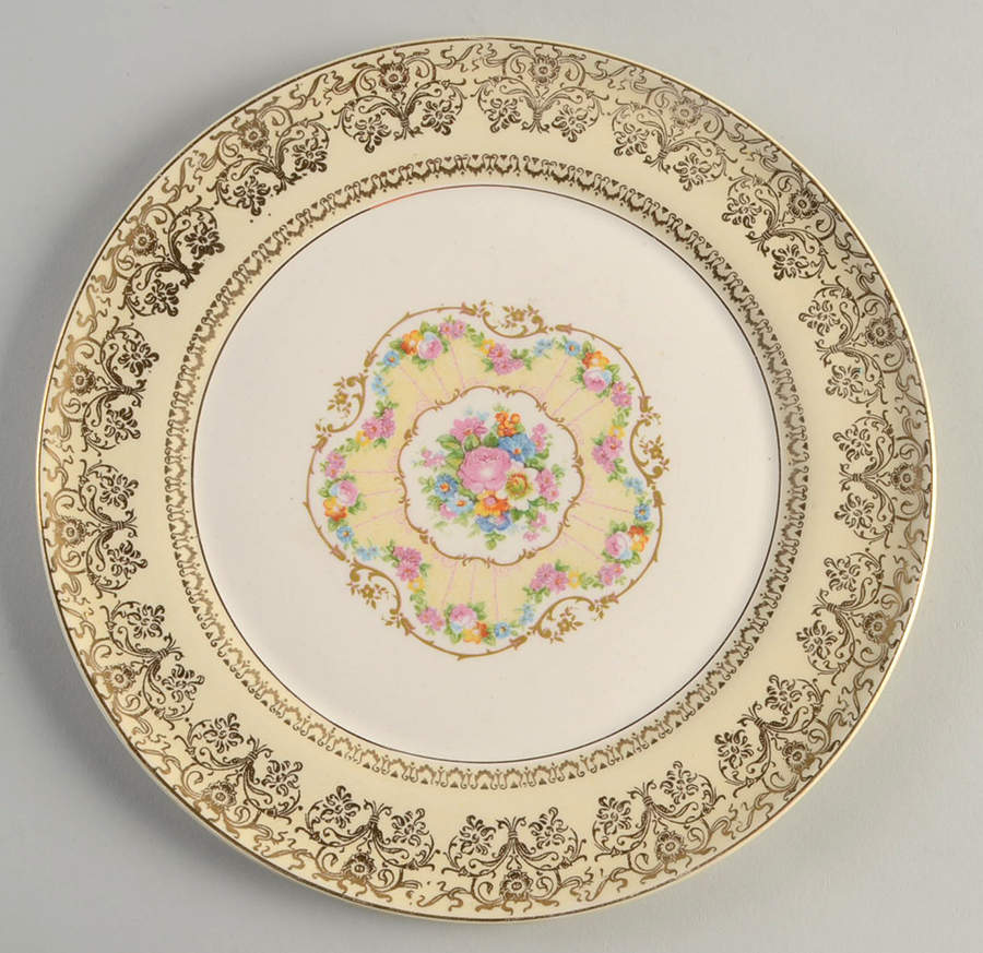 Royal Delight Cake Plate by Limoges-American-1