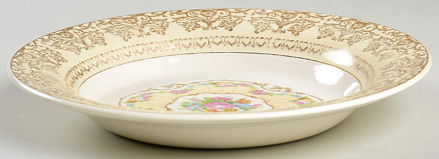 Royal Delight Rim Soup Bowl by Limoges-American-1