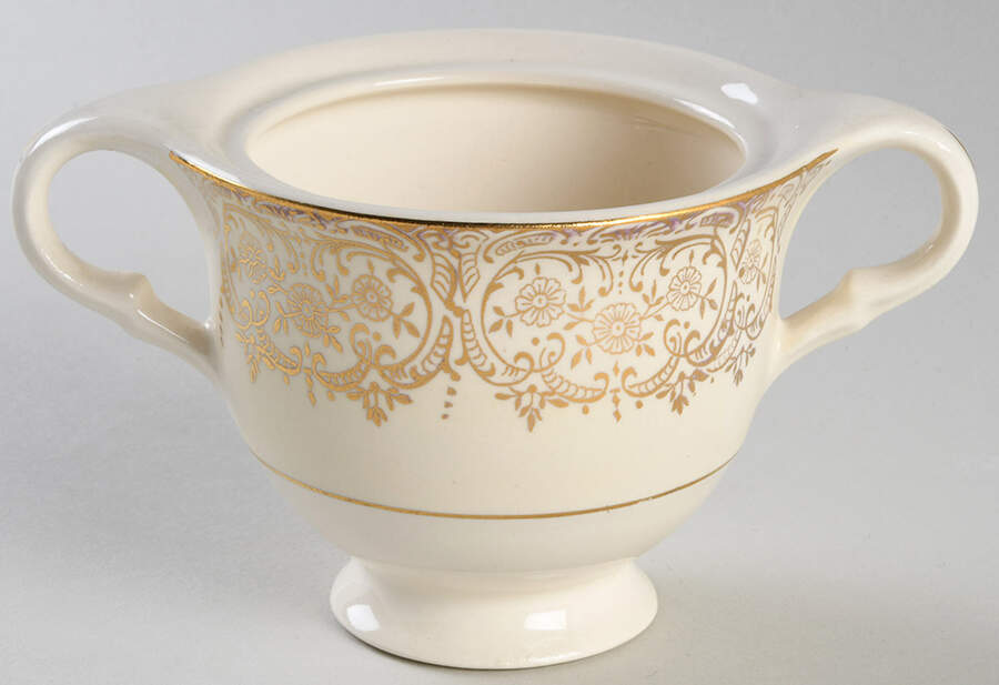 Royal Lyric Sugar Bowl No Lid by Limoges-American-1