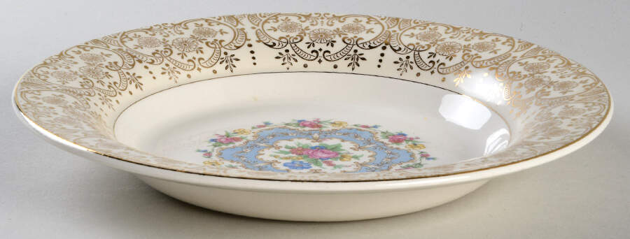 Royal Lyric Rim Soup Bowl by Limoges-American-1