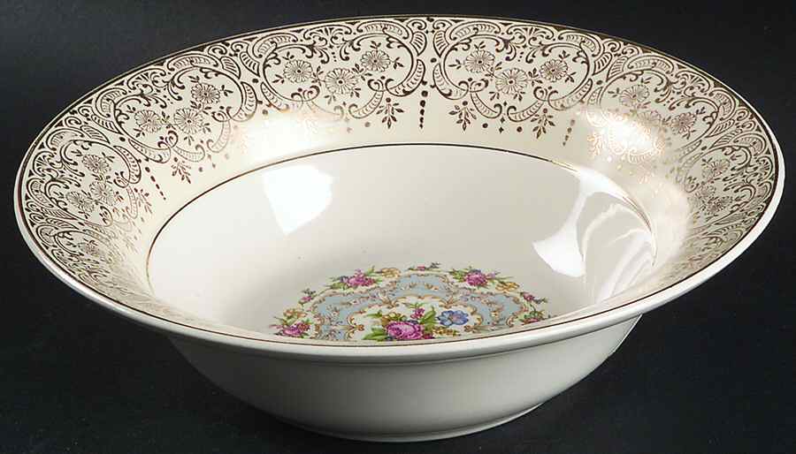 Royal Lyric 8" Round Vegetable Bowl by Limoges-American-1