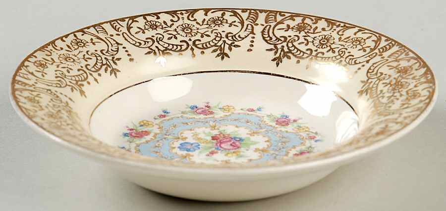 Royal Lyric Rim Fruit/Dessert (Sauce) Bowl by Limoges-American-1