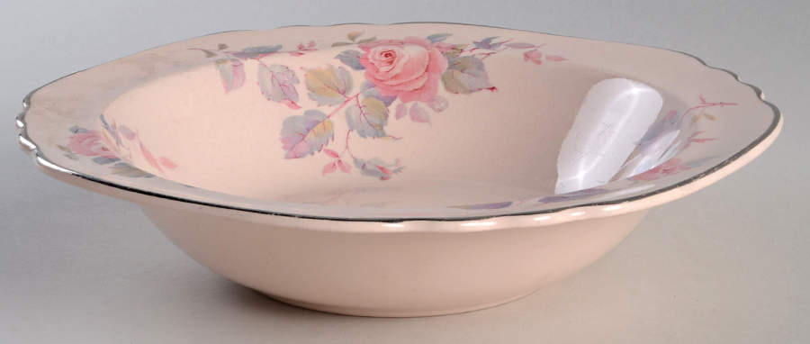 Rose Marie 8" Round Vegetable Bowl by Limoges-American-1