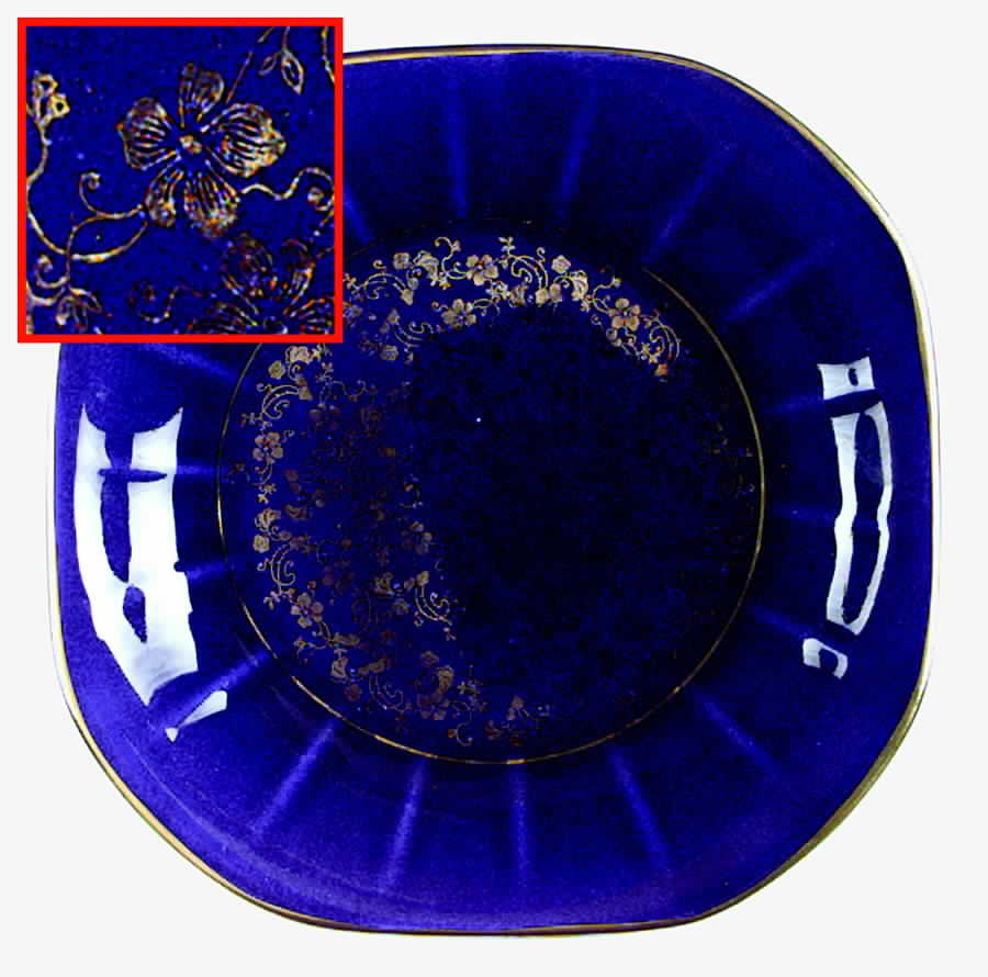 LIA48 Square Dinner Plate by Limoges-American-1
