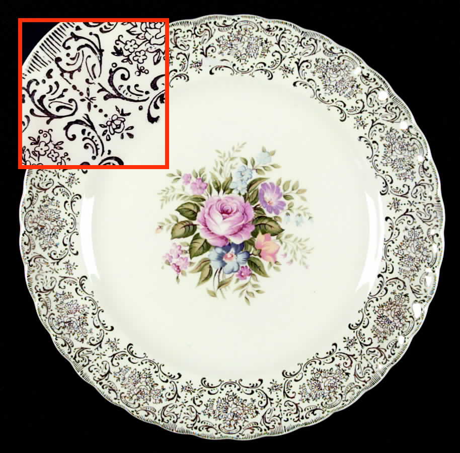 Rosalie (Scalloped) Dinner Plate by Limoges-American-1