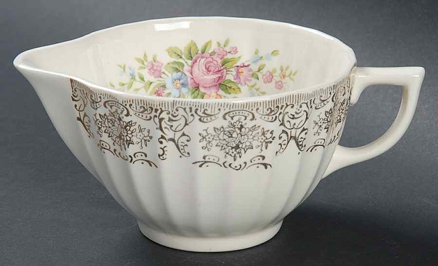 Rosalie (Scalloped) Creamer by Limoges-American-1