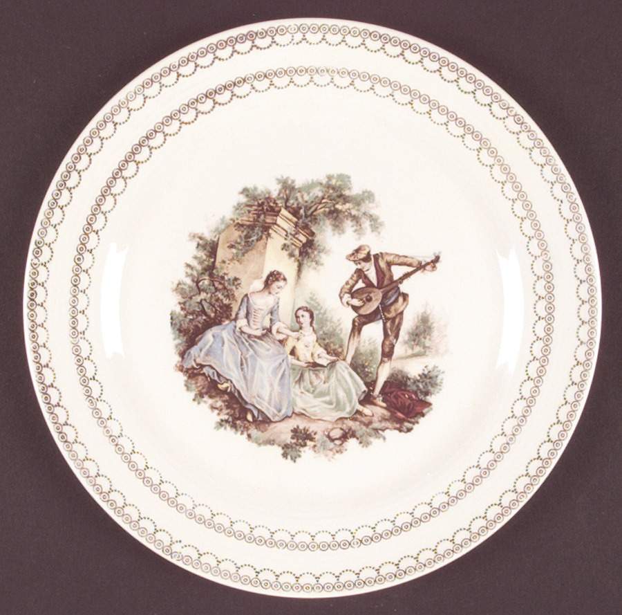 Serenade Dinner Plate by Limoges-American-1