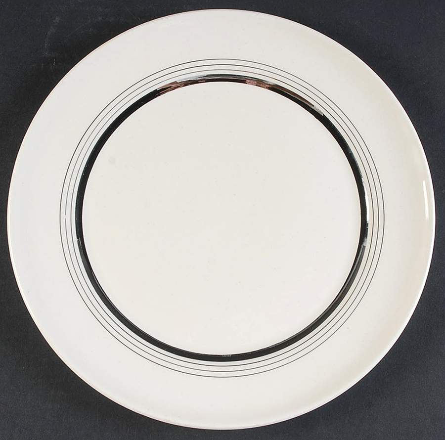 Silver Age Dinner Plate by Limoges-American-1